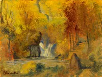 Autumn Landscape by Louis M. Eilshemius