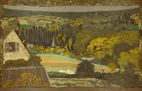 Landscape: Window Overlooking the Woods by Édouard Jean Vuillard
