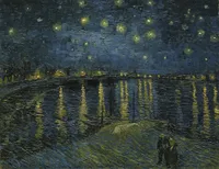 Starry Night Over the Rhone by Vincent van Gogh