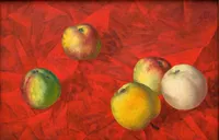 Apples by Kuzma Petrov-Vodkin